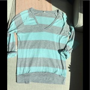 Aritzia Oversized Striped Sweater